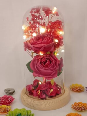 Cúpula con flor doble