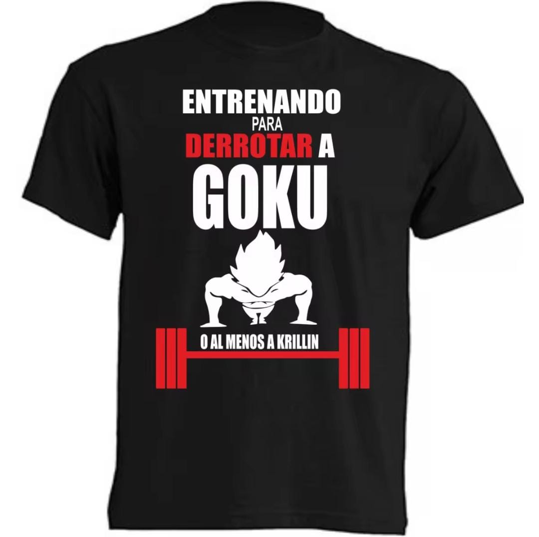 Camiseta DBz Entrenando Día del Padre