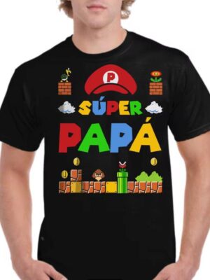 Camiseta Super Mario Día del Padre