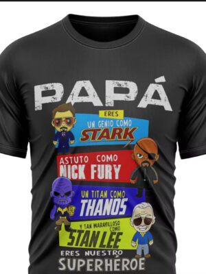 Camiseta Marvel Día del Padre