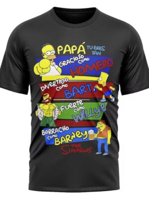 Camiseta Los Simpsons Día del Padre