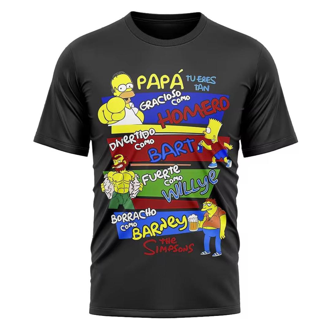 Camiseta Los Simpsons Día del Padre