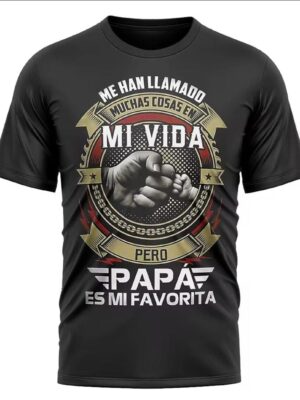 Camiseta Palabra favorita Día del Padre