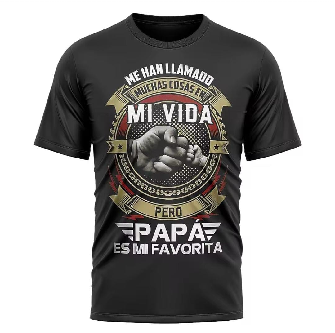 Camiseta Palabra favorita Día del Padre