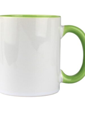 Taza asa redonda verde