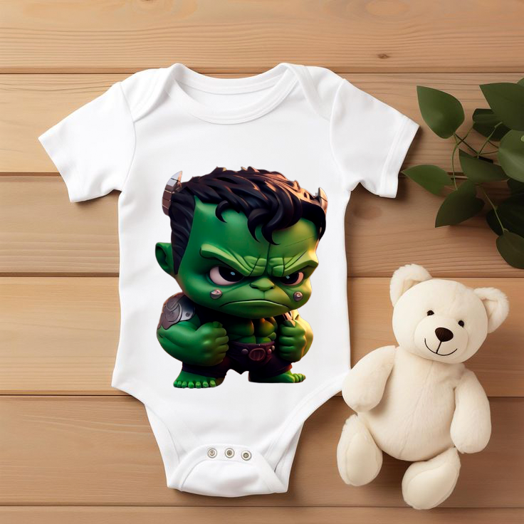 Body bebé Marvel “Mini Hulk”