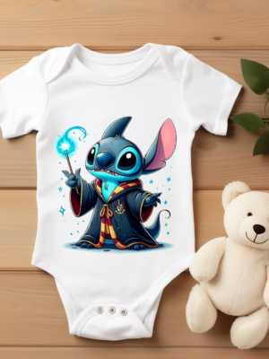 Body bebé Lilo & Stitch “Mini Hechicero Stitch”