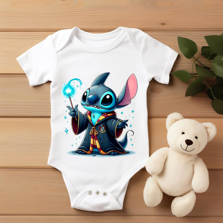 Body bebé Lilo & Stitch “Mini Hechicero Stitch”