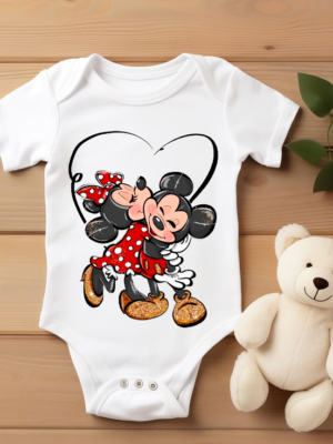 Body bebé Disney “Mickey & Minnie Love”