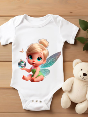 Body bebé Peter Pan “Mini Campanilla”
