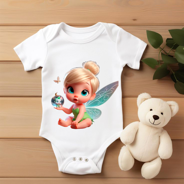 Body bebé Peter Pan “Mini Campanilla”